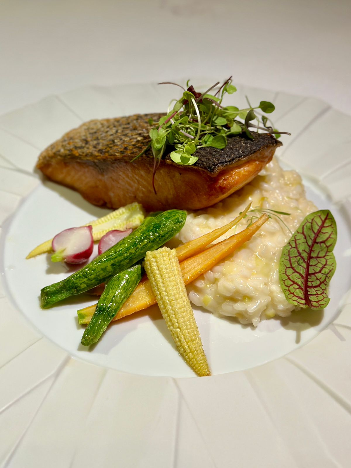 Salmão Grelhado ao Limone